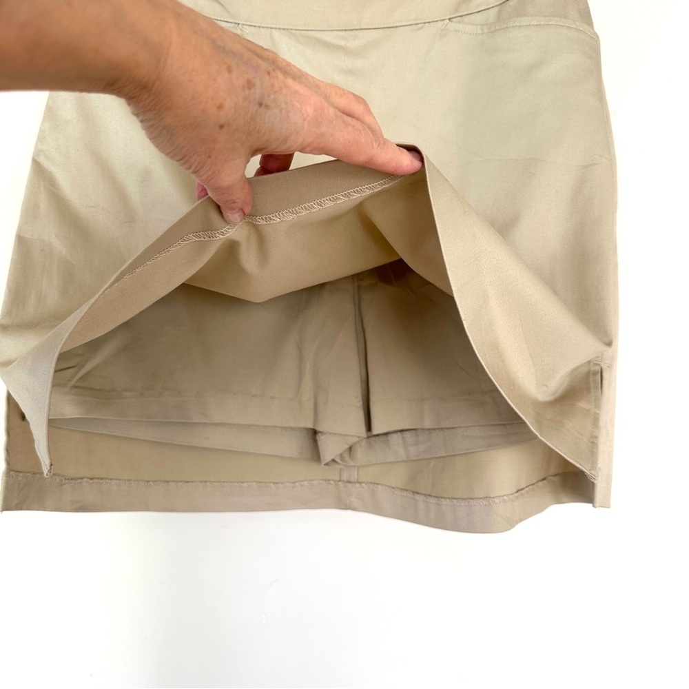 Lady Hagan skort, golf or athleisure, a-line shape, in a cotton & spandex blend - Picture 4 of 10